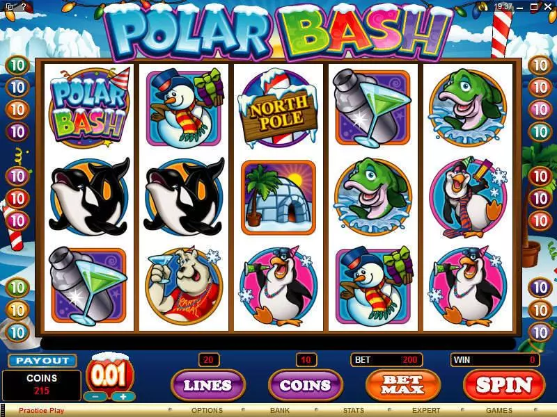 Polar Bash Microgaming Slot Game released in   - Free Spins