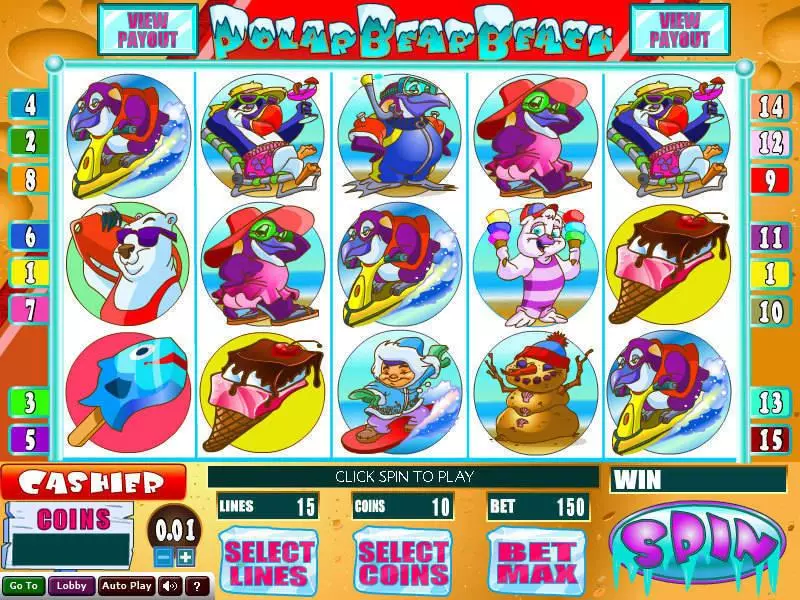 Polar Bear Beach Wizard Gaming Slot Game released in   - 