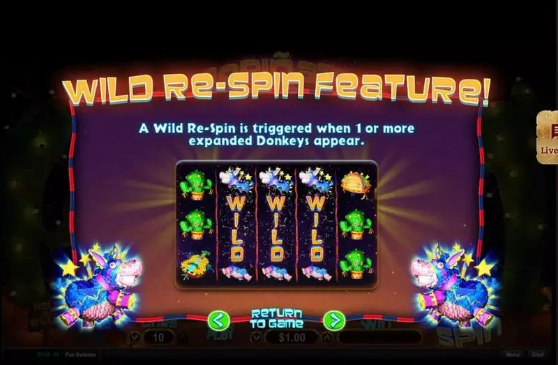 Popinata RTG Slot Game released in April 2017 - Re-Spin