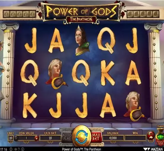 Power of Gods: The Pantheon Wazdan Slot Game released in October 2019 - Free Spins