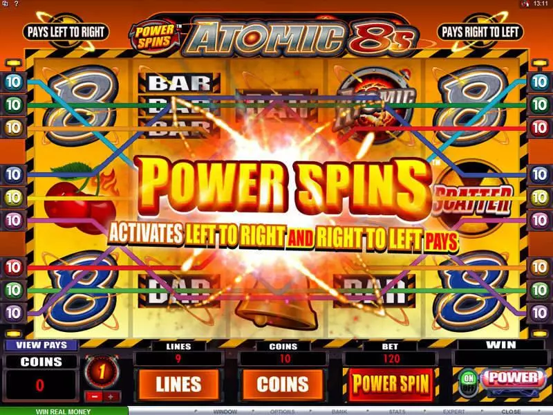 Power Spins - Atomic 8's Microgaming Slot Game released in   - Free Spins