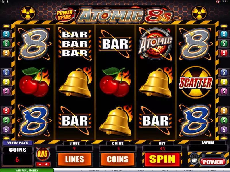 Power Spins - Atomic 8's Microgaming Slot Game released in   - Free Spins