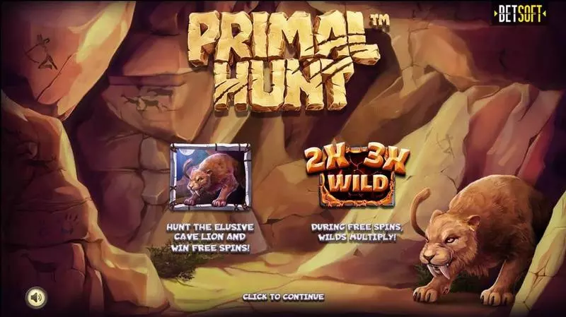 Primal Hunt BetSoft Slot Game released in September 2020 - Free Spins