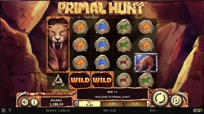 Primal Hunt BetSoft Slot Game released in September 2020 - Free Spins