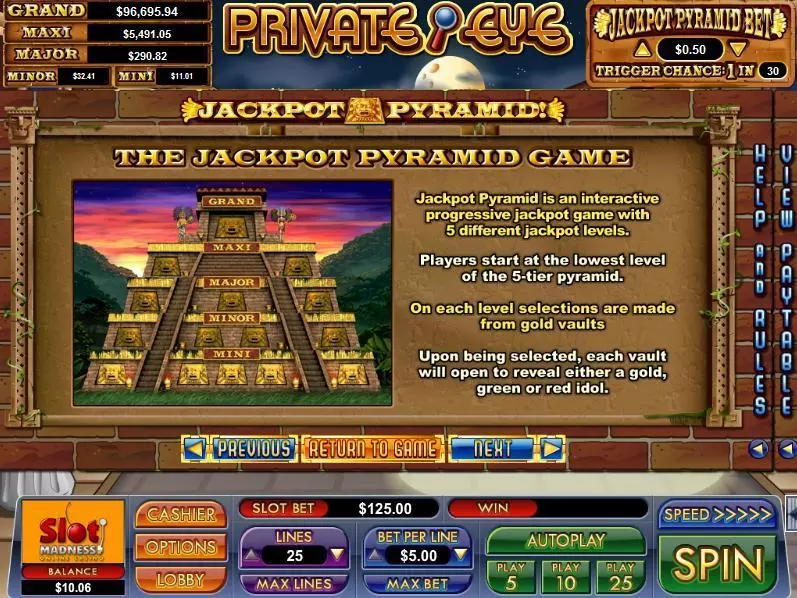 Private Eye NuWorks Slot Game released in   - Second Screen Game