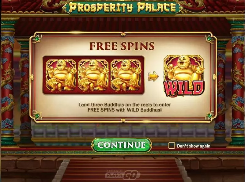 Prosperity Palace Play'n GO Slot Game released in September 2017 - Free Spins