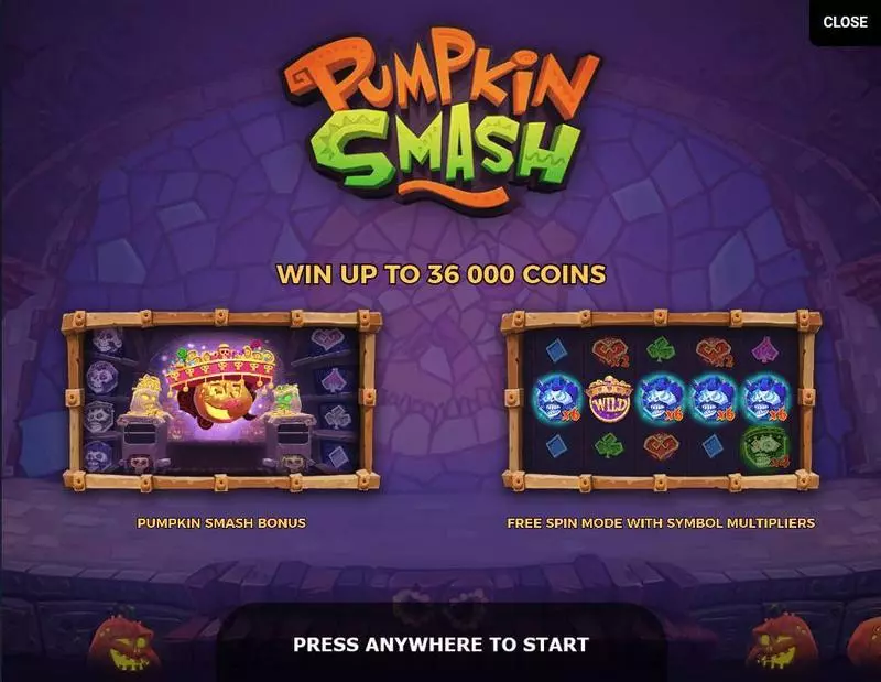 Pumpkin Smash Yggdrasil Slot Game released in October 2017 - Pick a Box