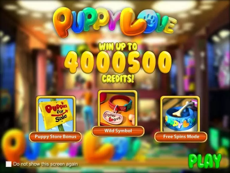 Puppy Love BetSoft Slot Game released in   - Second Screen Game