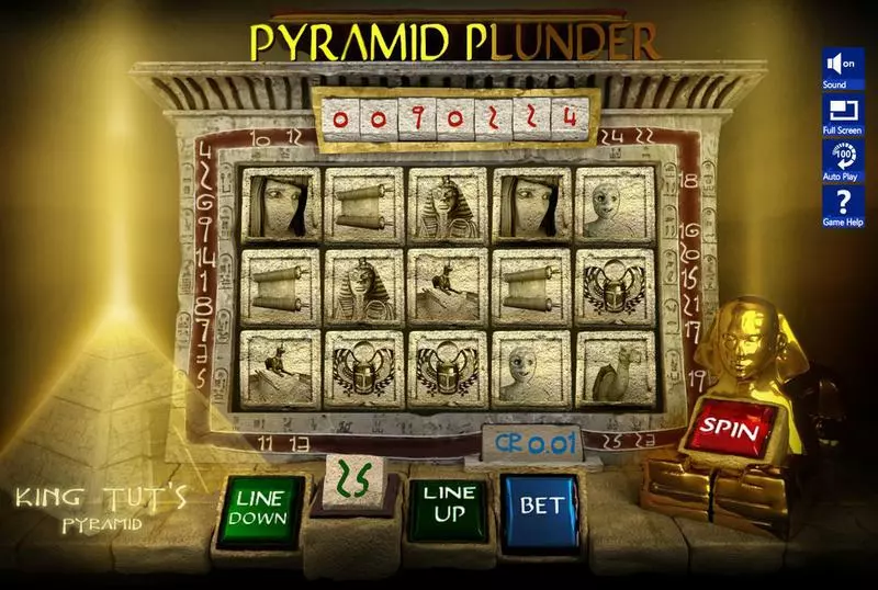 Pyramid Plunder Slotland Software Slot Game released in   - Second Screen Game