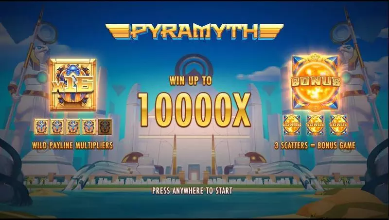 Pyramyth Thunderkick Slot Game released in August 2021 - Sticky Re-Spins