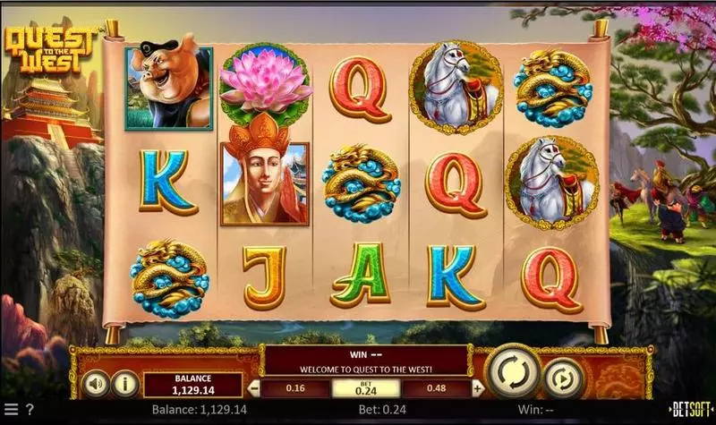 Quest to the West BetSoft Slot Game released in May 2020 - Free Spins
