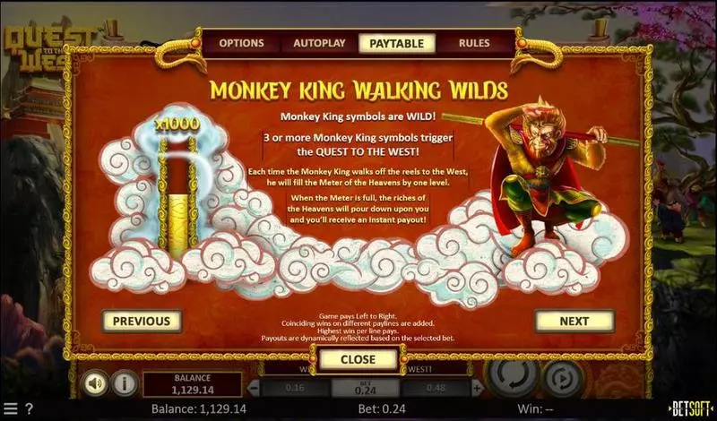 Quest to the West BetSoft Slot Game released in May 2020 - Free Spins