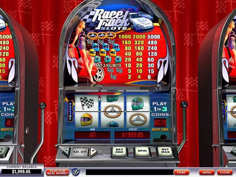 Race Track PlayTech Slot Game released in   - 