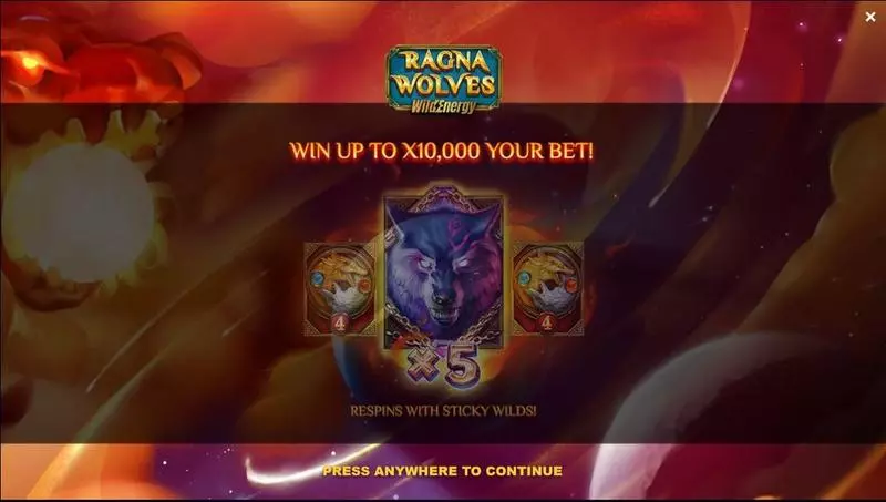 RagnaWolves WildEnergy Yggdrasil Slot Game released in May 2023 - Re-Spin