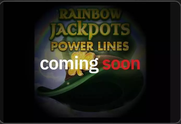 Rainbow Jackpots Power Lines Red Tiger Gaming Slot Game released in March 2020 - 