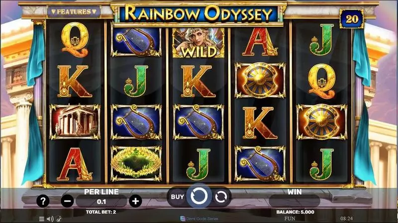 Rainbow Odyssey Spinomenal Slot Game released in April 2024 - Re-Spin