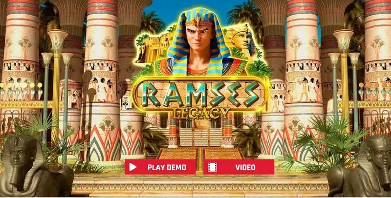 Ramses Legacy Red Rake Gaming Slot Game released in April 2023 - Free Spins