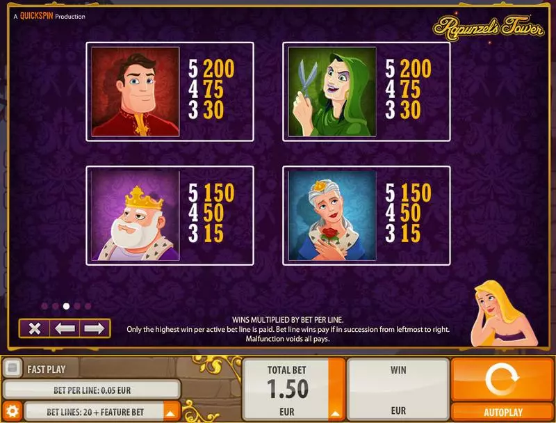Rapunzel's Tower Quickspin Slot Game released in   - Free Spins