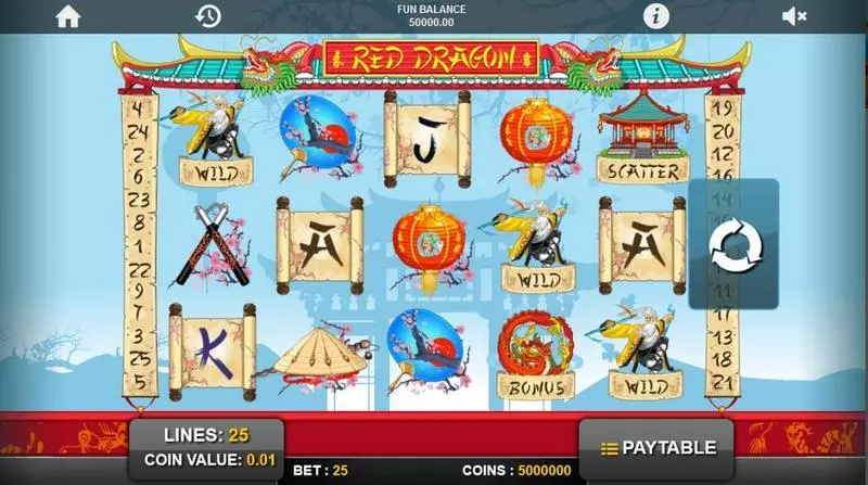 Red Dragon 1x2 Gaming Slot Game released in   - Free Spins