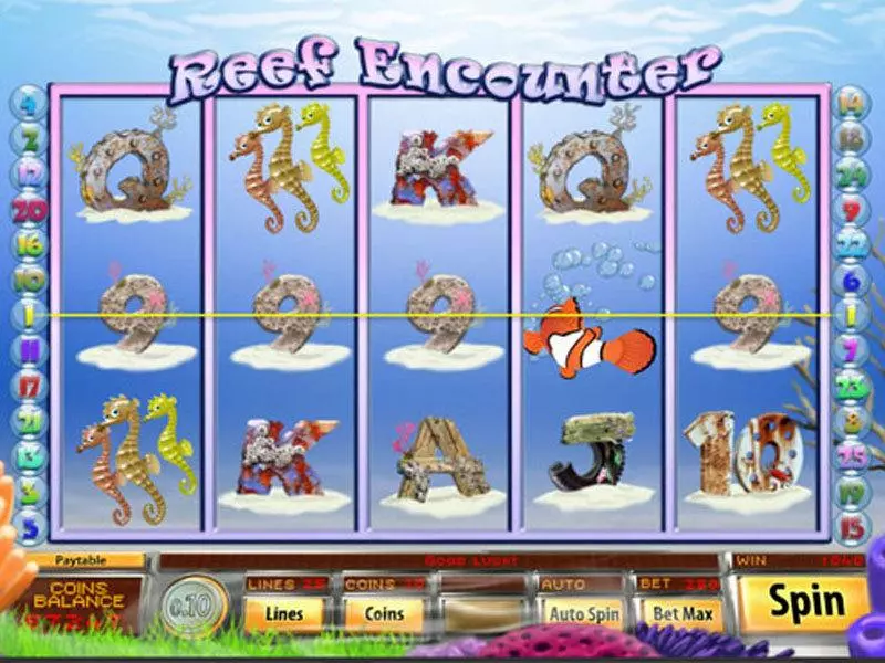 Reef Encounter Saucify Slot Game released in   - Free Spins