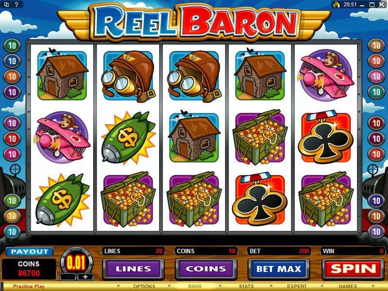 Reel Baron Microgaming Slot Game released in   - Free Spins