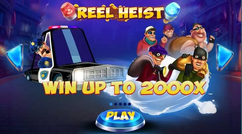 Reel Heist Red Tiger Gaming Slot Game released in October 2017 - 