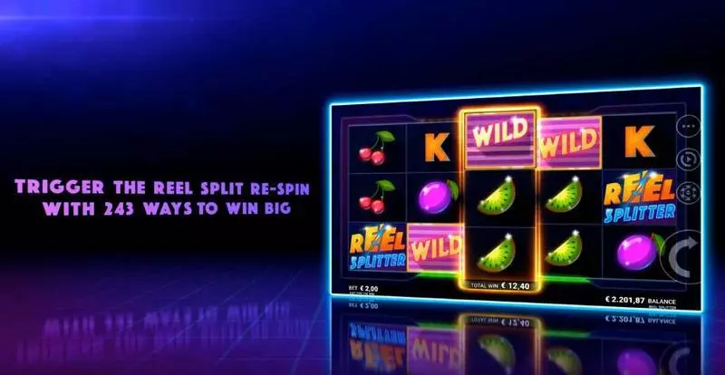 Reel Splitter Microgaming Slot Game released in May 2019 - Free Spins