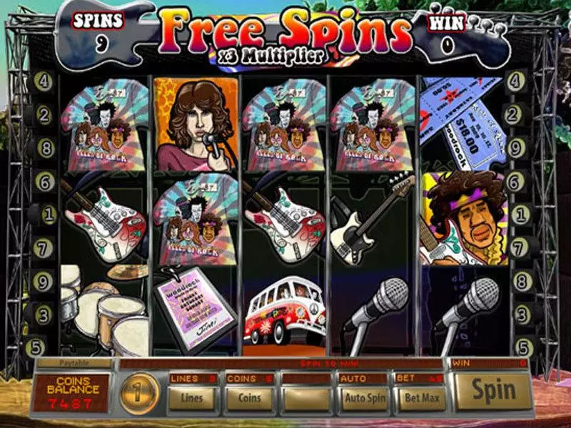 Reels of Rock Saucify Slot Game released in   - Free Spins