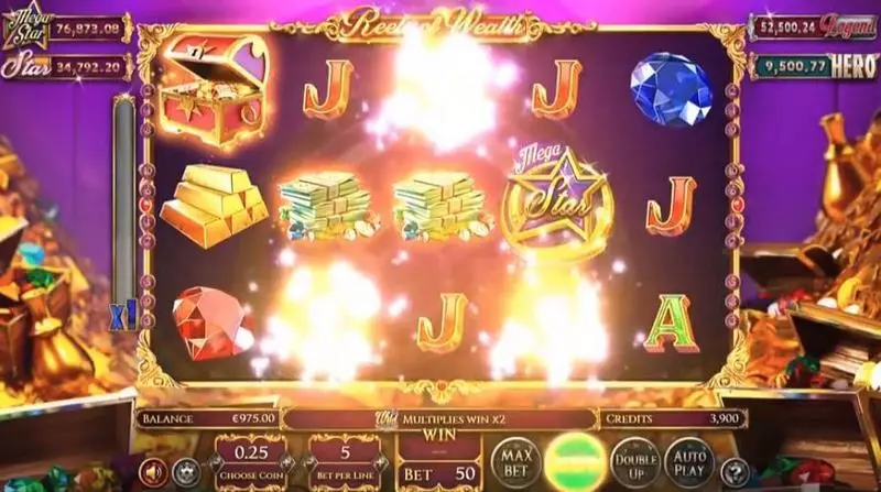 Reels of Wealth BetSoft Slot Game released in April 2018 - 