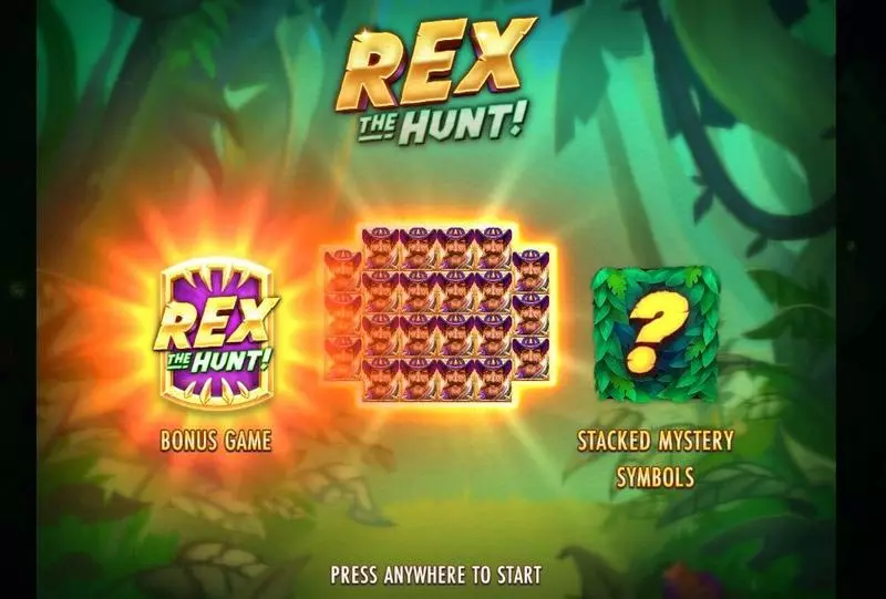 Rex the Hunt! Thunderkick Slot Game released in December 2022 - Free Spins