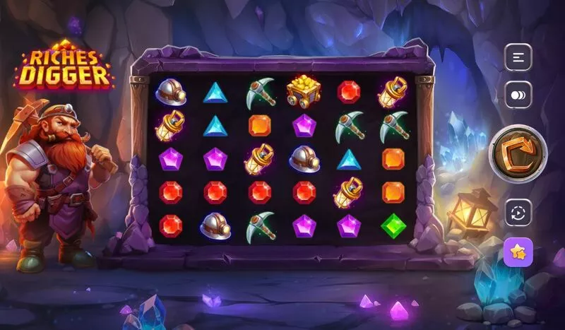 Riches Digger TrueLab Games Slot Game released in January 2026 - Free SpinsMultipliers