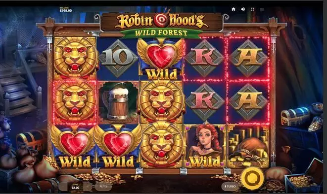 Robin Hood's Wild Forest Red Tiger Gaming Slot Game released in May 2020 - Re-Spin