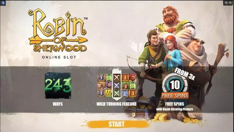 Robin of Sherwood Microgaming Slot Game released in June 2018 - Free Spins