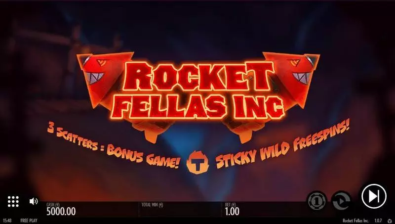 Rocket Fellas Inc. Thunderkick Slot Game released in December 2019 - Free Spins
