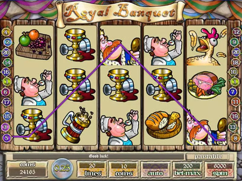 Royal Banquet Saucify Slot Game released in   - Free Spins