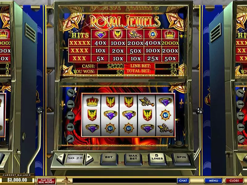 Royal Jewels PlayTech Slot Game released in   - 