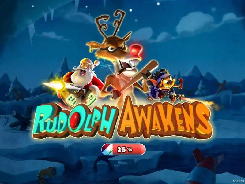 Rudolf Awakens RTG Slot Game released in November 2019 - Free Spins