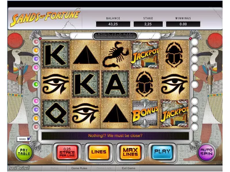 Sands of Fortune bwin.party Slot Game released in   - Second Screen Game
