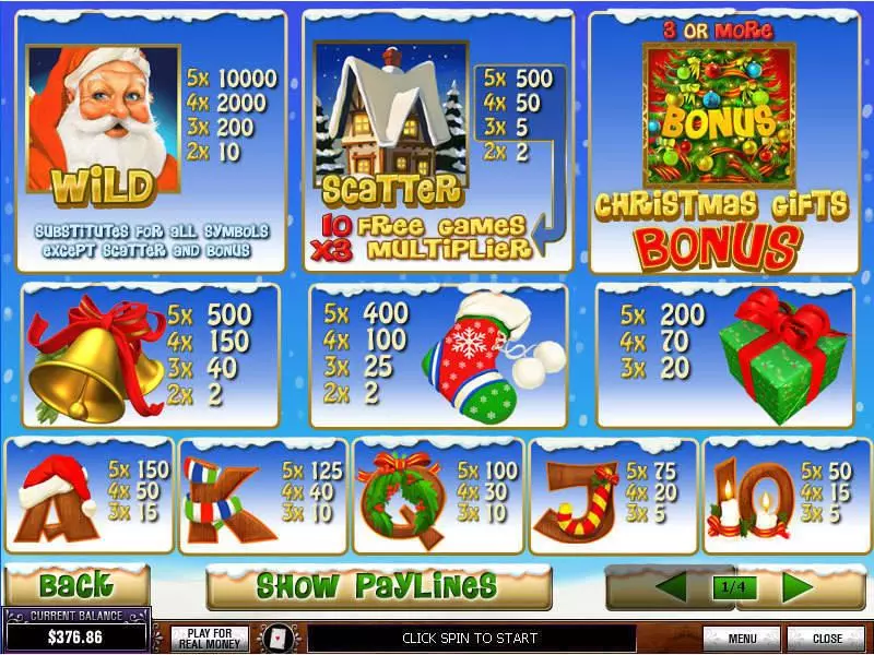 Santa Surprize PlayTech Slot Game released in   - Free Spins