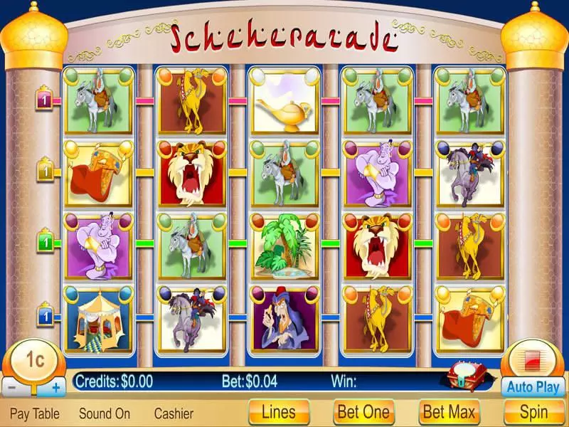 Scheherazade Byworth Slot Game released in   - Free Spins