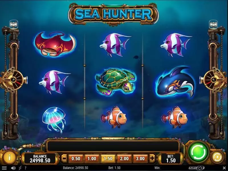 Sea Hunter Play'n GO Slot Game released in December 2017 - Bonus Meters