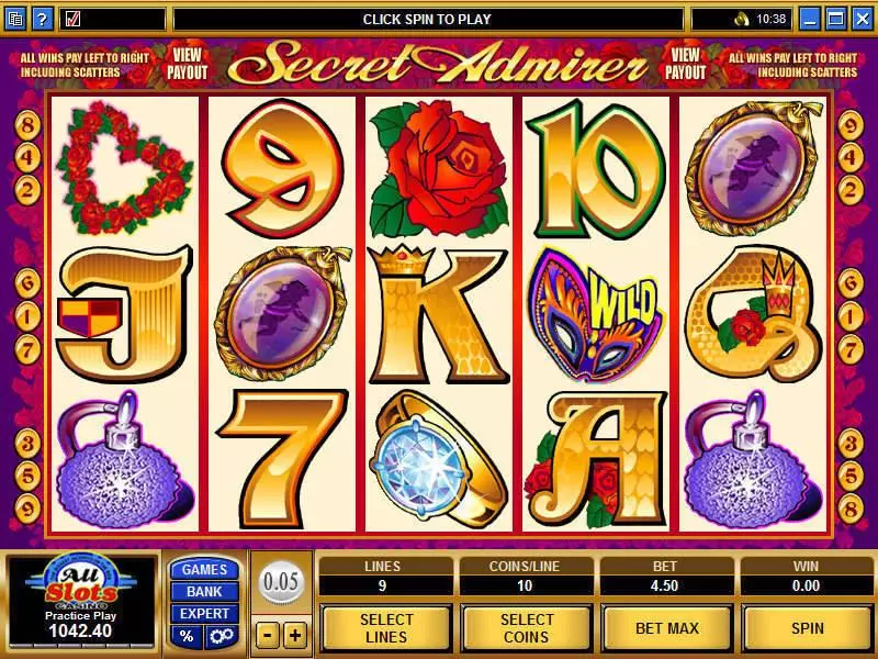 Secret Admirer Microgaming Slot Game released in   - Free Spins