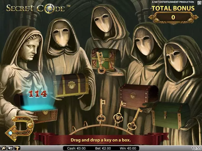 Secret Code NetEnt Slot Game released in   - Free Spins