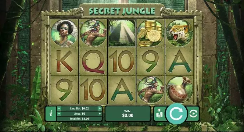 Secret Jungle  RTG Slot Game released in   - Free Spins