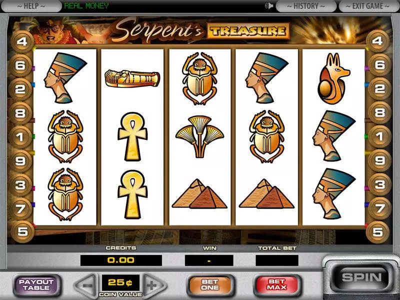 Serpent's Treasure DGS Slot Game released in   - Second Screen Game