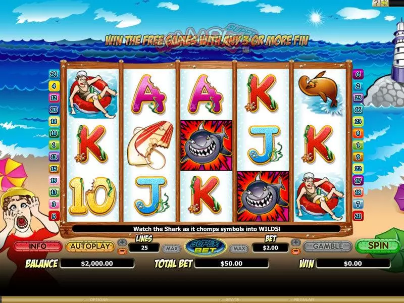 Shaaark! Super Bet Microgaming Slot Game released in   - Free Spins