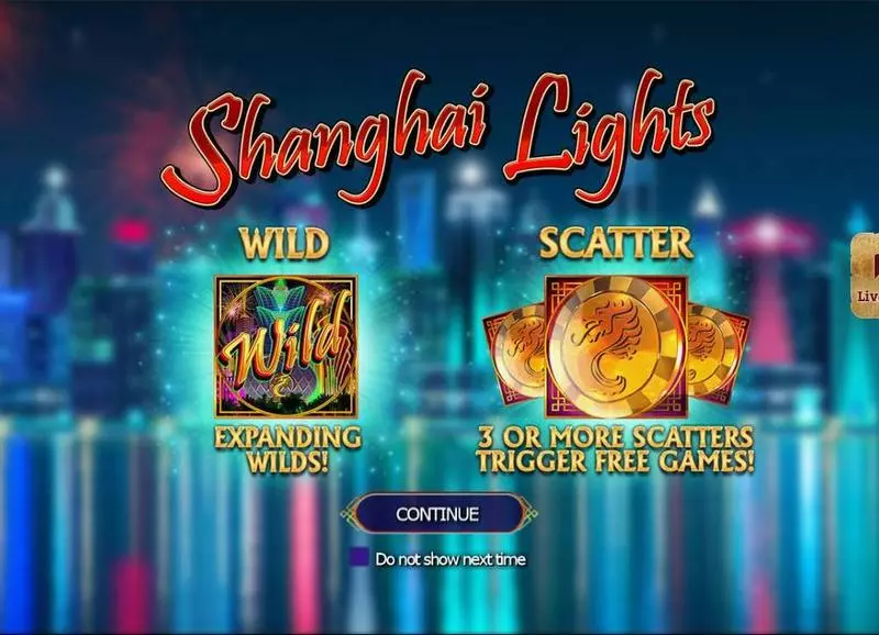Shanghai Lights RTG Slot Game released in February 2018 - Free Spins