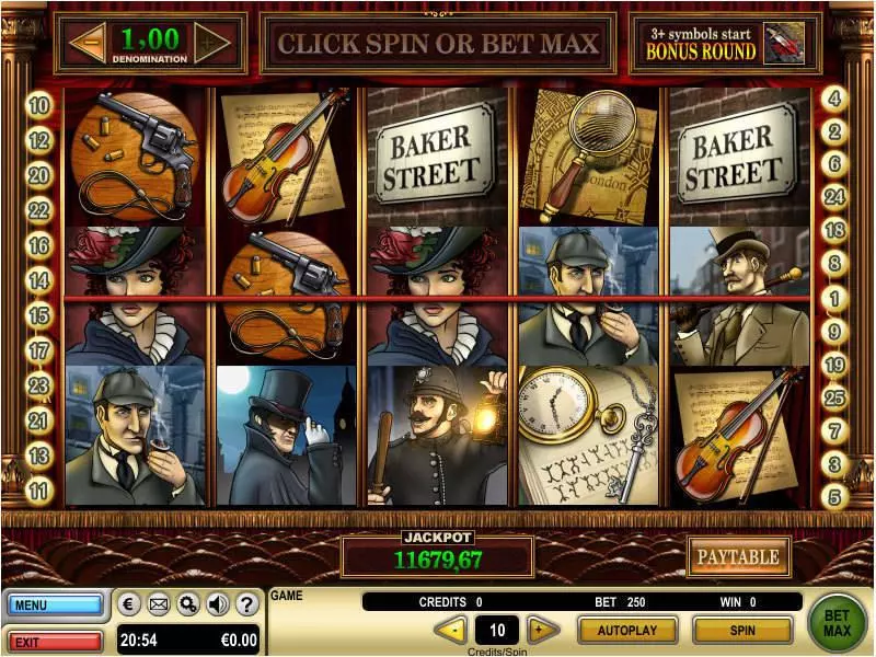 Sherlock Holmes GTECH Slot Game released in   - Free Spins