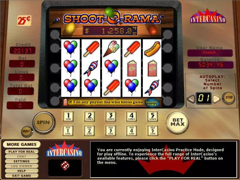Shoot-O-Rama CryptoLogic Slot Game released in   - Second Screen Game