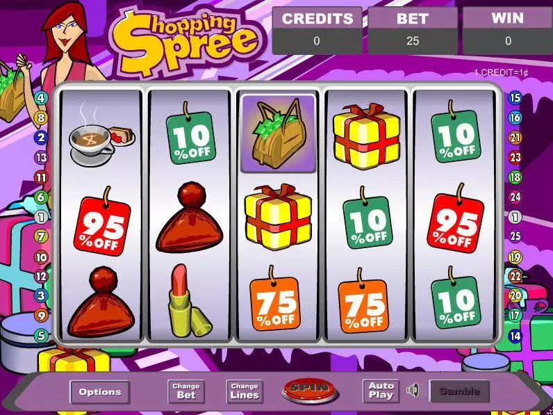 Shopping Spree Eyecon Slot Game released in   - Free Spins